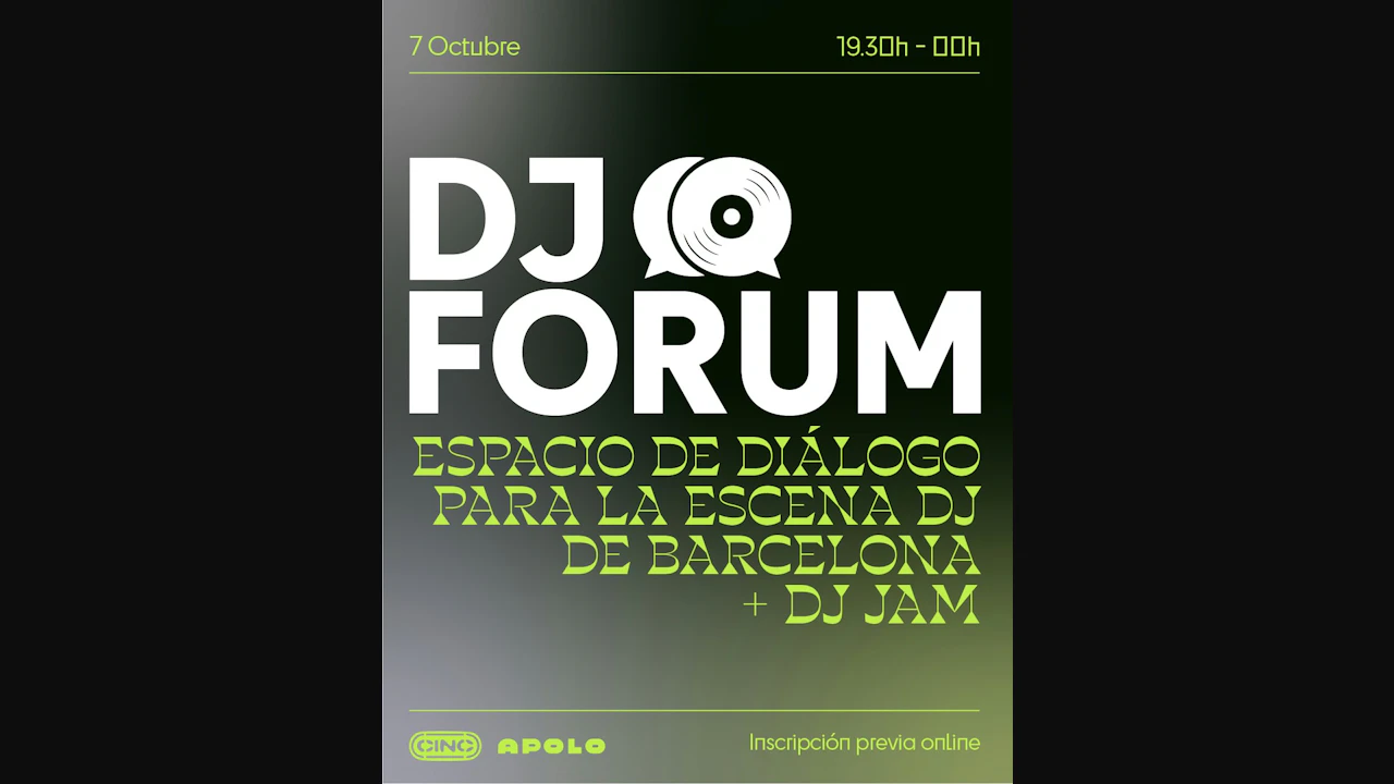 Dj Forum Barcelona + Dj B2B Jam
