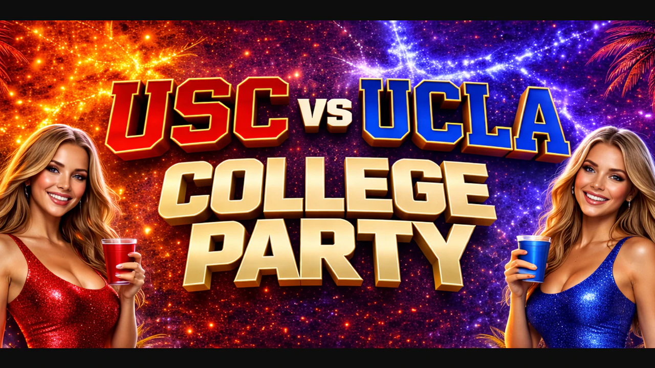 Usc Vs Ucla College Party @ Catch One Los Angeles