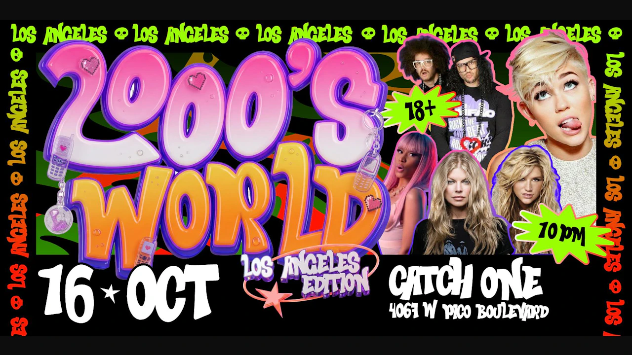 2000s World @ Catch One Los Angeles