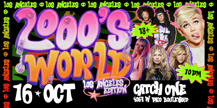 2000s World @ Catch One Los Angeles