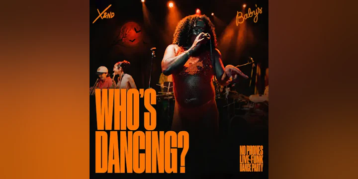 WHO’S DANCING? HALLOWEEN No Phones Live Funk and Disco Party