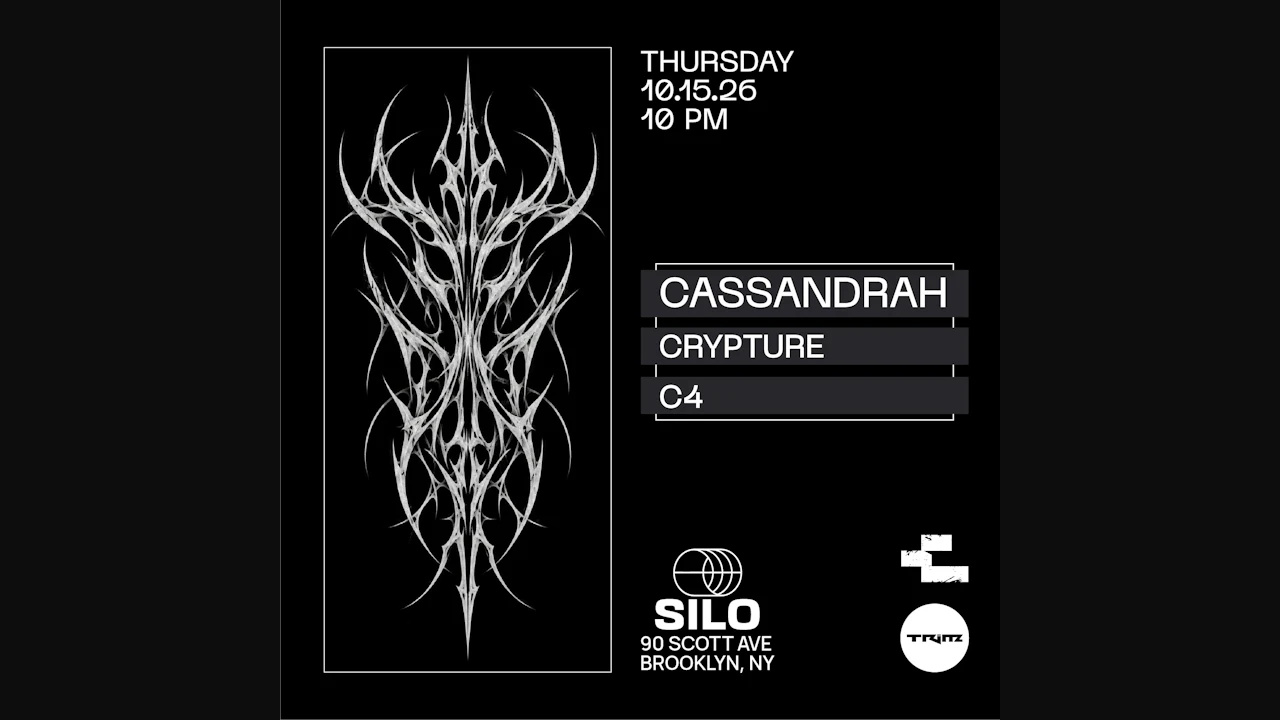 Trim: Cassandrah / Crypture / C4 (Main Room Event, Free w/ RSVP)