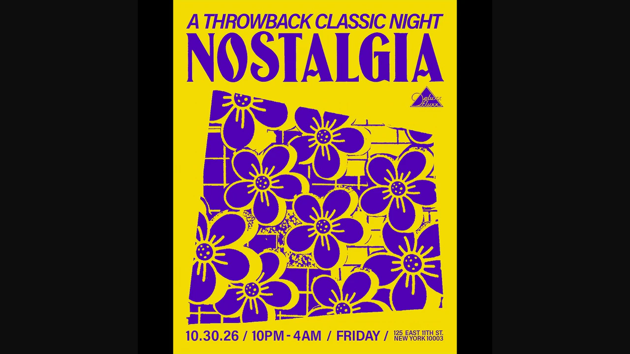 NOSTALGIA: A Throwback Classic Night