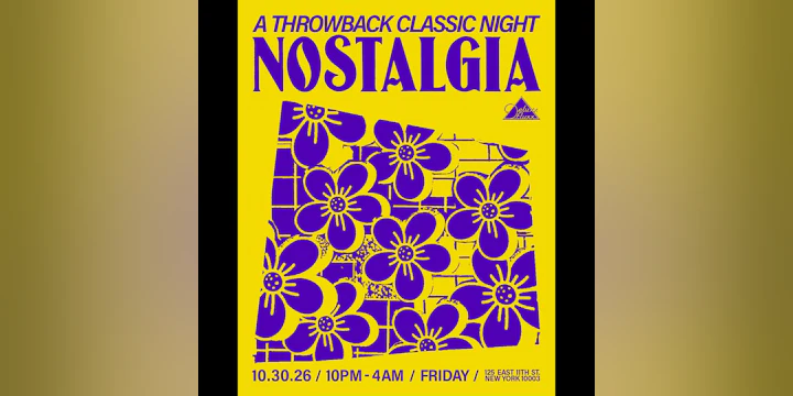 NOSTALGIA: A Throwback Classic Night