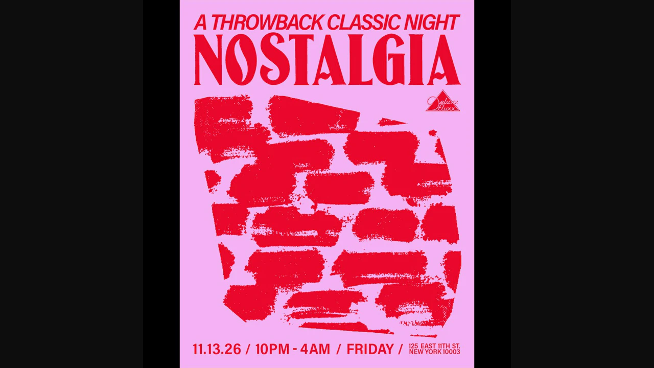 NOSTALGIA: A Throwback Classic Night