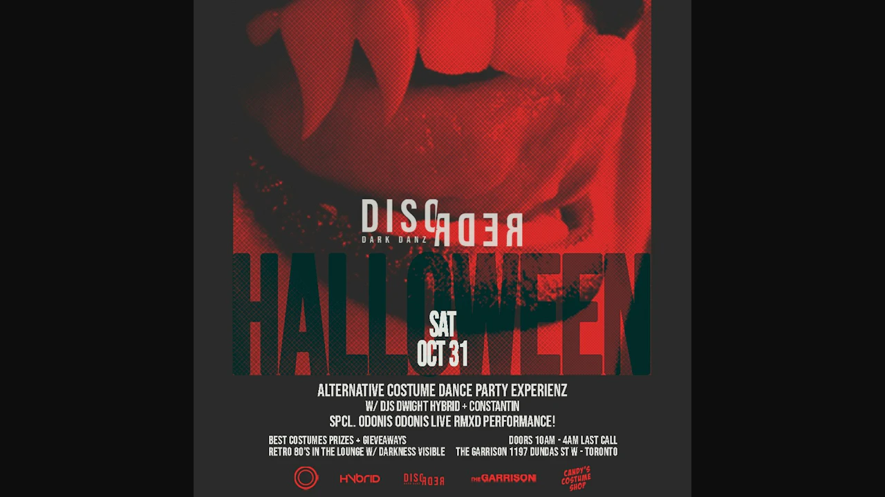 Disorder Dark Danz Halloween