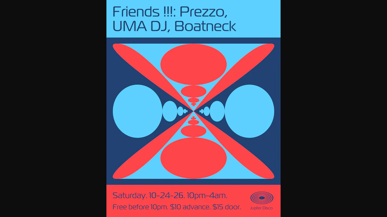Friends !: Prezzo, UMA DJ, Boatneck