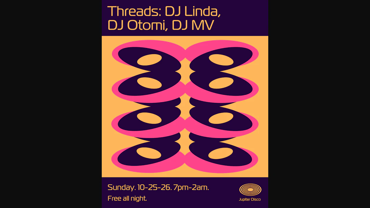 Threads: DJ Linda, DJ Otomi, Mercury Vibration