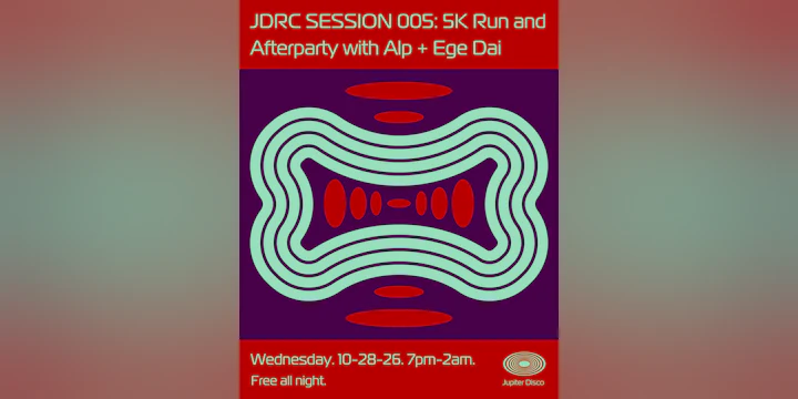 JDRC Session 005: 5K Run + Afterparty with Alp and Ege Dai