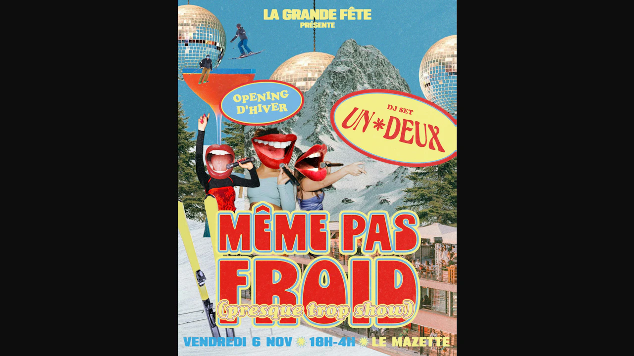 Opening d'hiver : Même pas froid (presque un peu show!)
