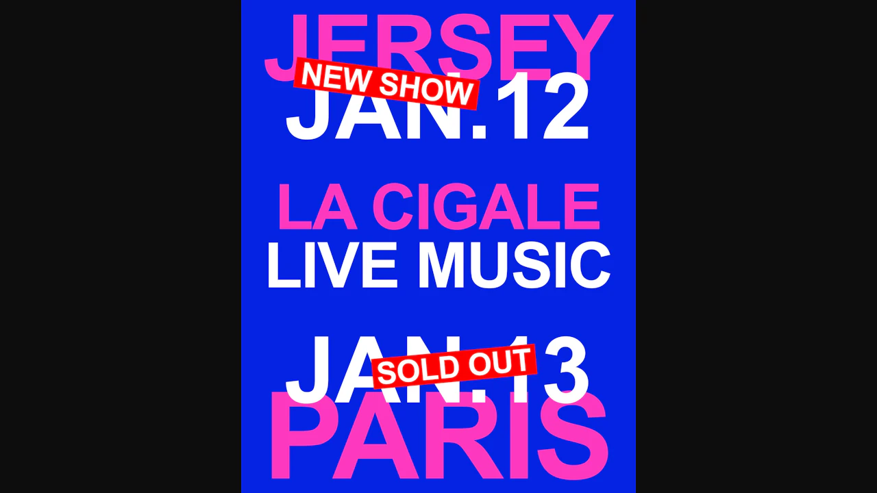 Jersey — La Cigale