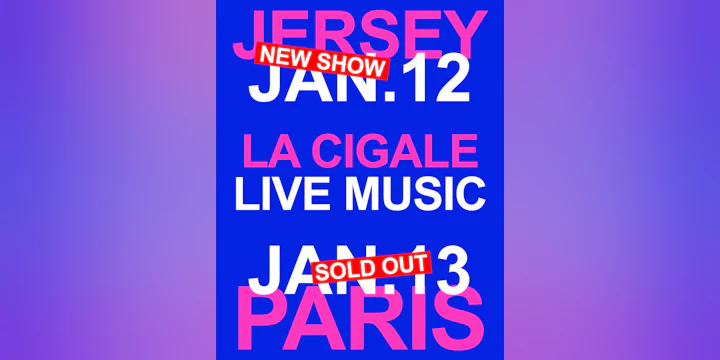 Jersey — La Cigale