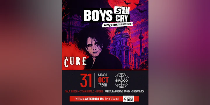 Boys Still Cry. Tributo a The Cure.