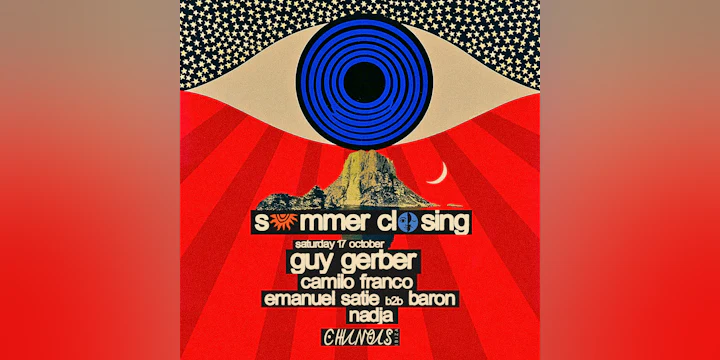 Summer closing: Guy Gerber, Camillo Franco, Emanuel Satie b2b Baron, Nadja