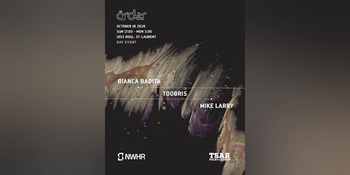 Arder: Toobris // Bianca Badita // Mike Larry