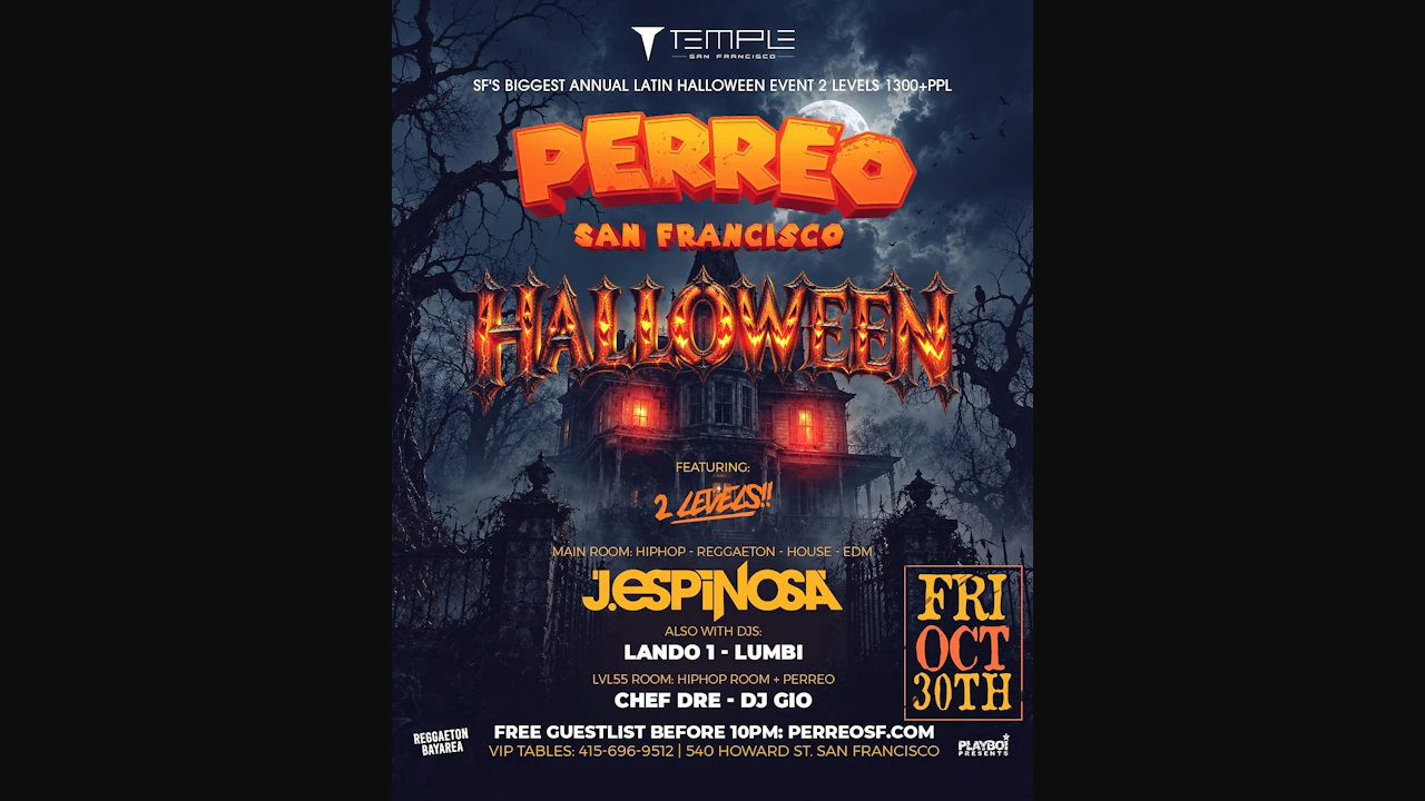 Perreo San Francisco Halloween! Halloween Massive