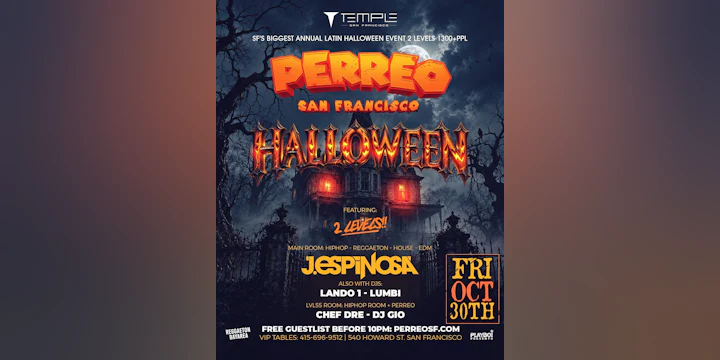 Perreo San Francisco Halloween! Halloween Massive