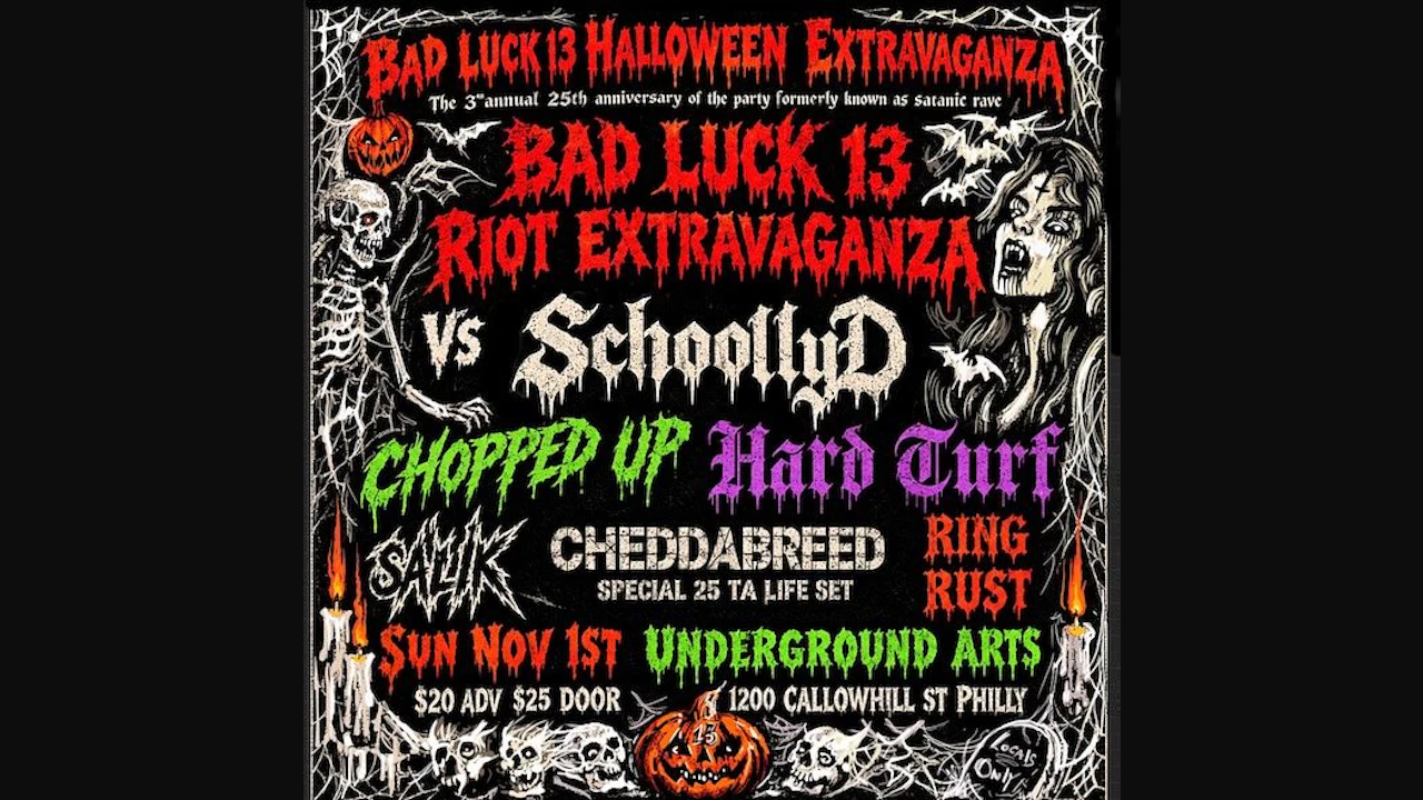Bad Luck 13 Riot Extravaganza