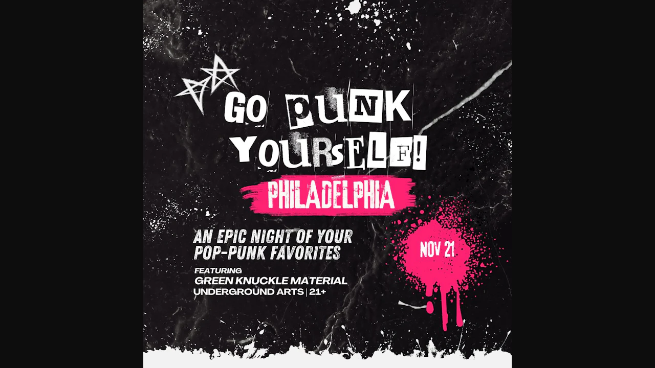 Go Punk Yourself: A Night of Pop-Punk Classics