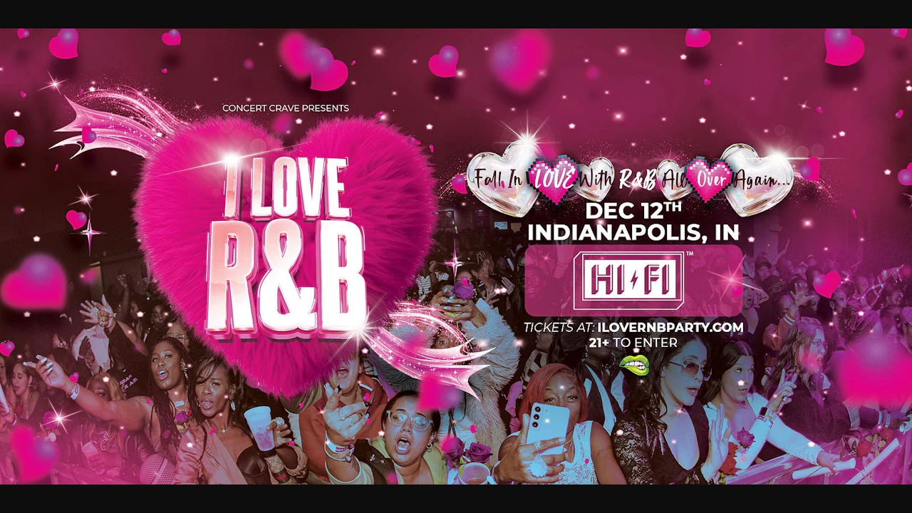 I Love R&B Party (21+)