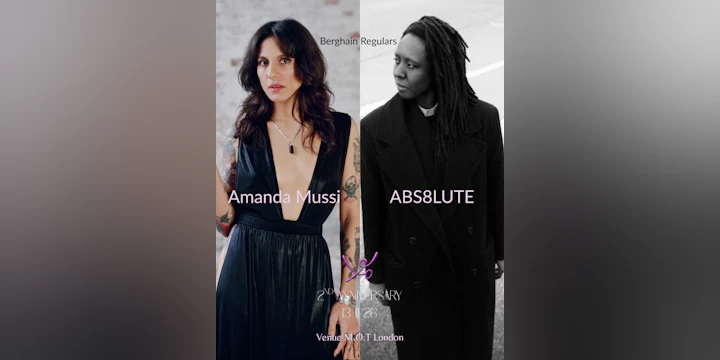 Soma People · 2nd Anniversary · Amanda Mussi, Abs8lute (Berghain Regulars), V.40 B2B Nara
