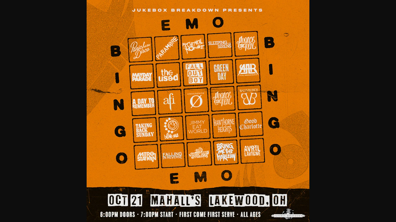 Emo Bingo