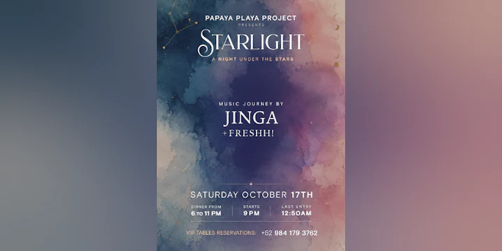 Papaya Playa Project • Presents • Starlight •