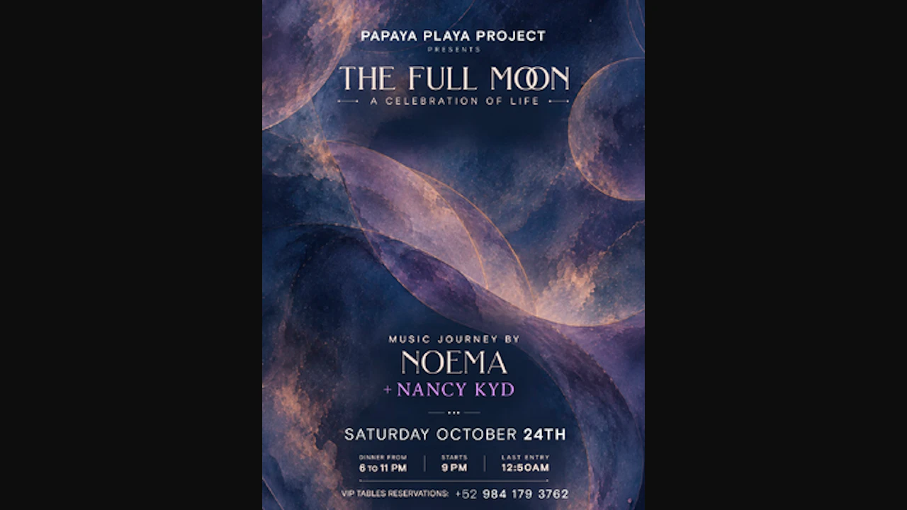 Papaya Playa Project • Presents • the Full Moon •