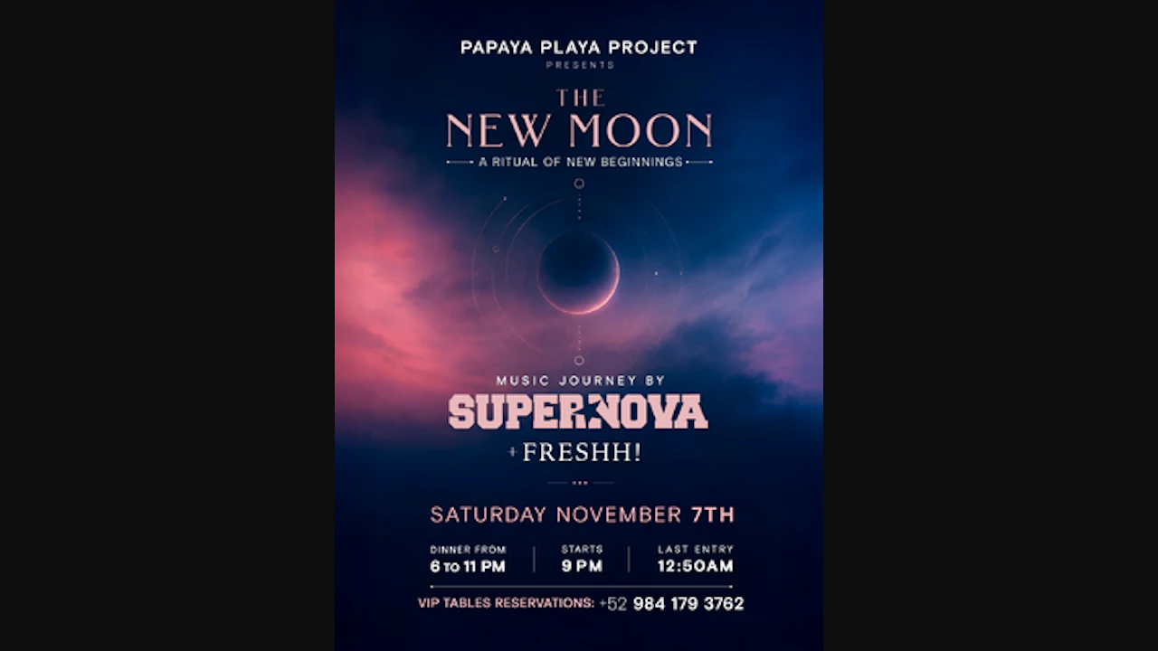 Papaya Playa Project Presents • the New Moon •