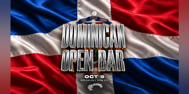 Dominican Open Bar (21+)