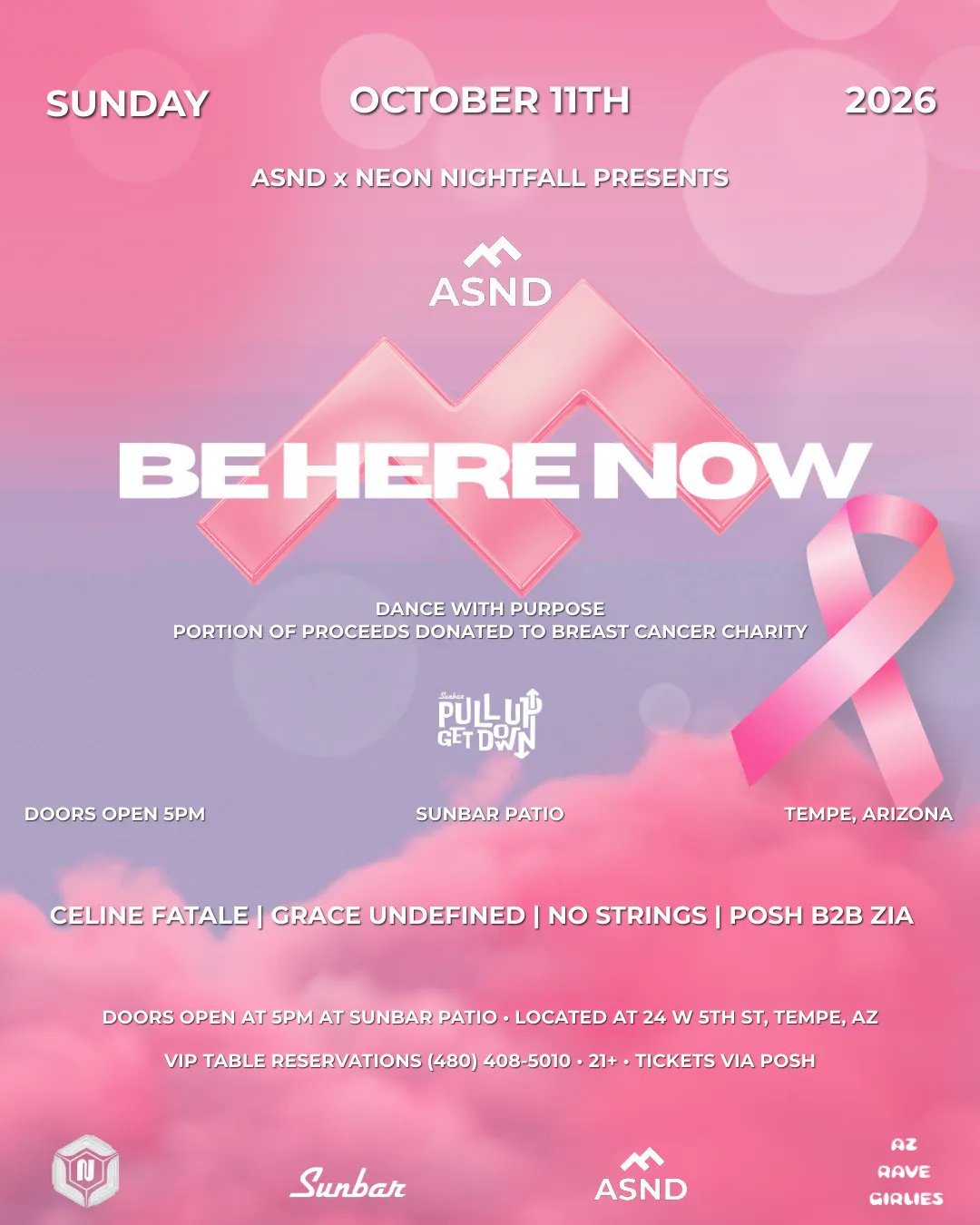 Be Here Now: Pull Up, Get Down Takeover @ Sunbar Patio (Tempe, Arizona)