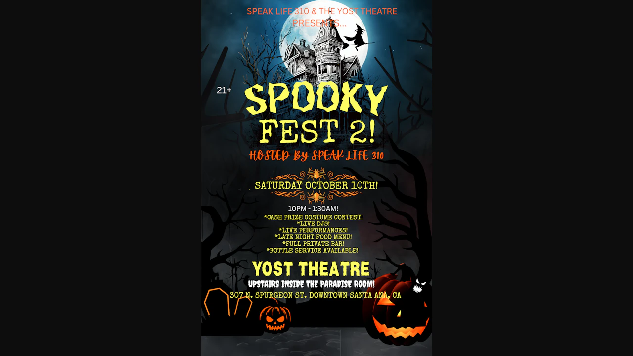 Spooky Fest 2! - Costume Party!