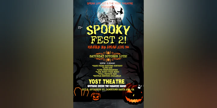 Spooky Fest 2! - Costume Party!