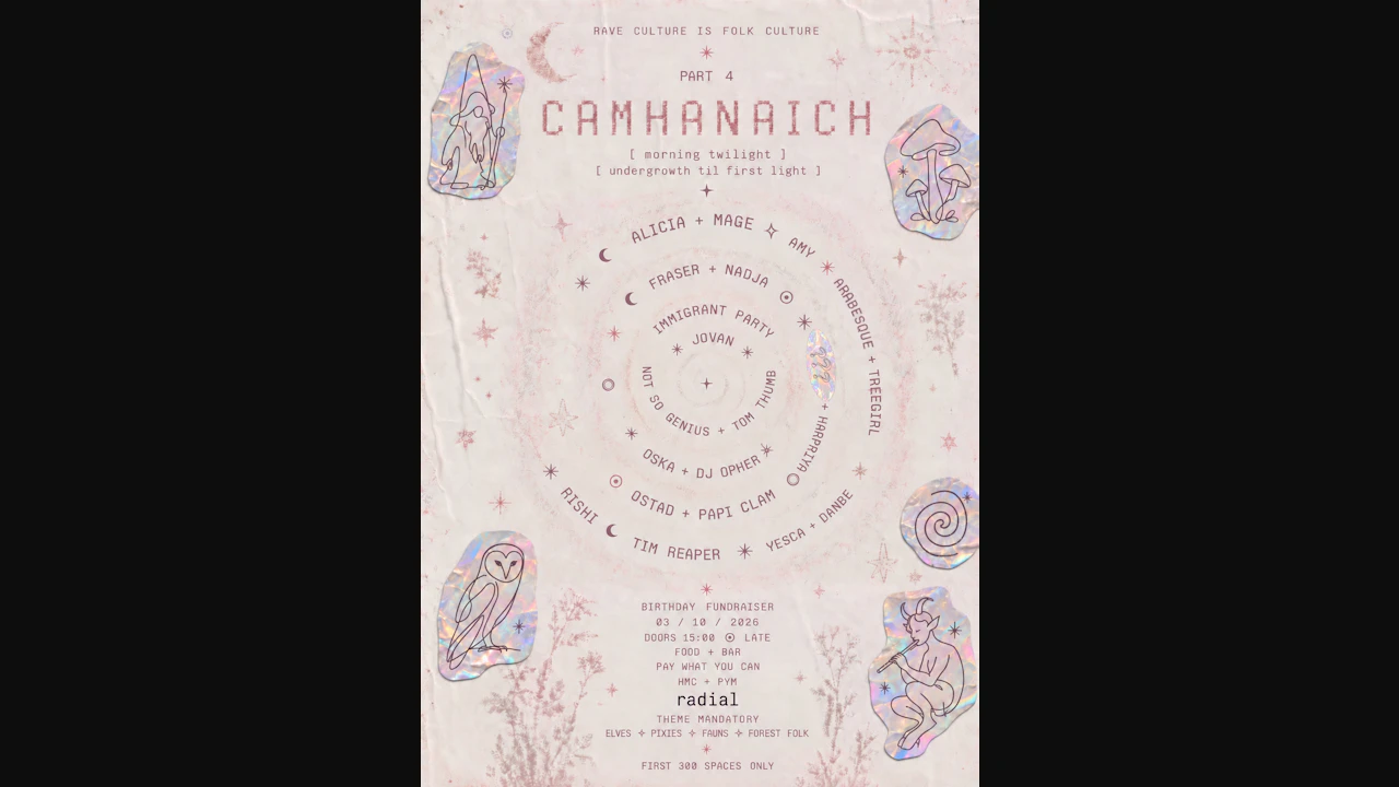 Camhanaich ✹ Seasoning Family Birthday Fundraiser