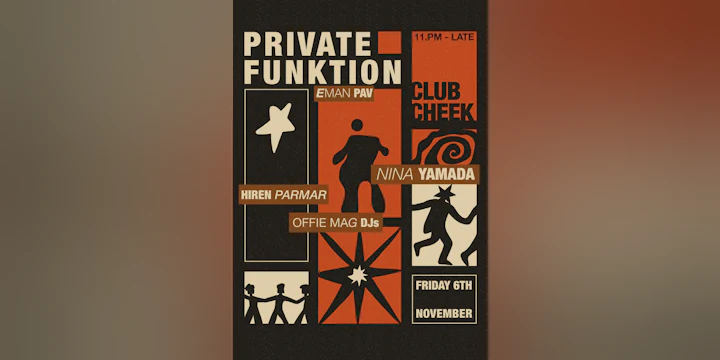 Private Funktion: Nina Yamada, Offie Mag DJs, Hiren Parmar & Eman Pav