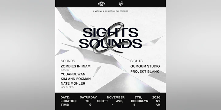 Sights & Sounds: Zombies in Miami (live), Youandewan, Kim Ann Foxman, Nate Mohler (A/V set)