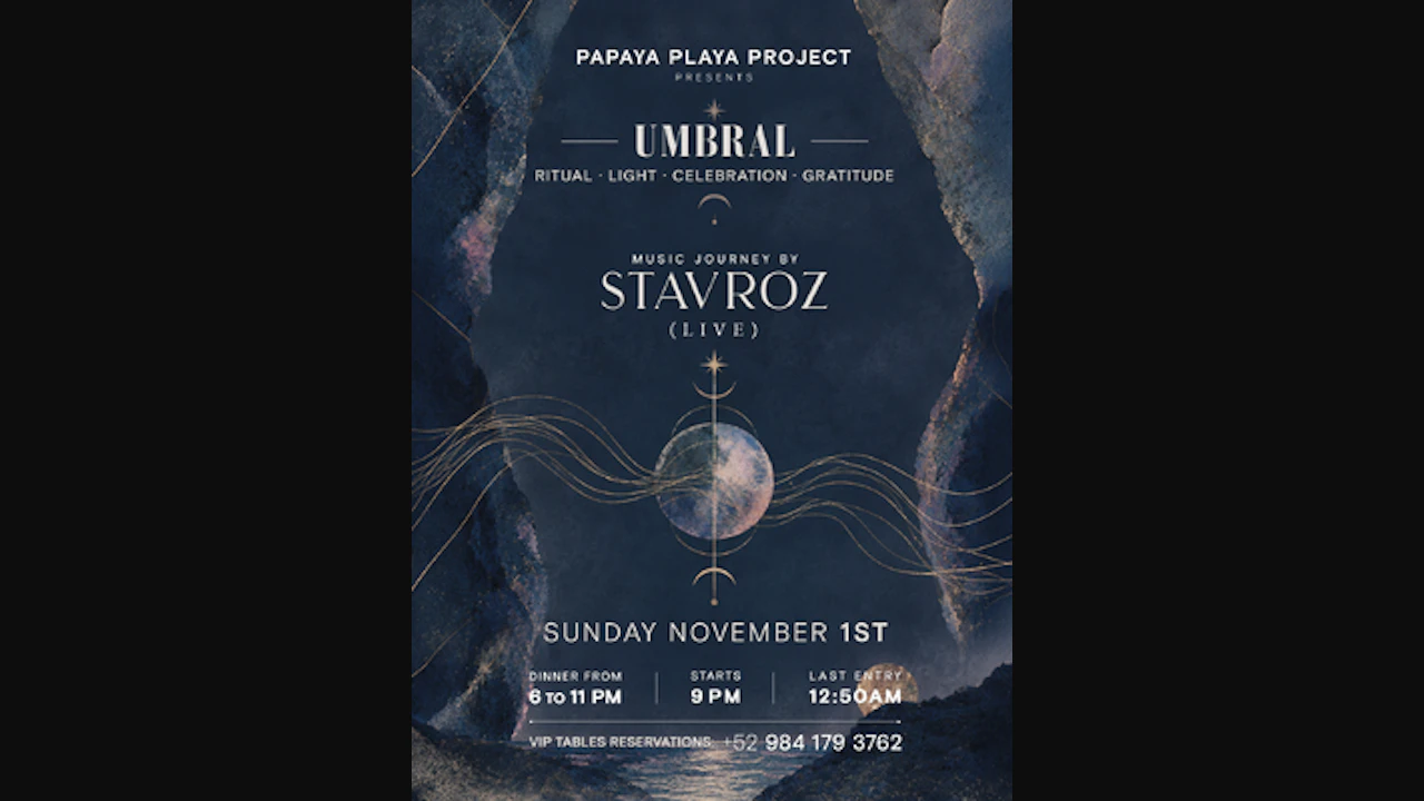 PPP • Presents • UMBRAL • Music Journey By @Stavroz (live show)