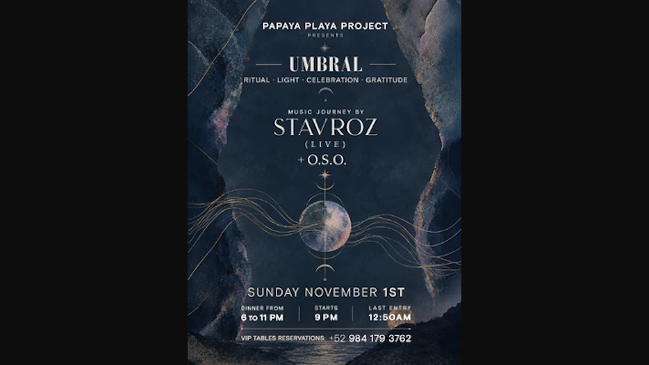 PPP • Presents • UMBRAL • Music Journey By @Stavroz (live show)