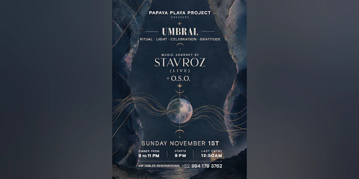 PPP • Presents • UMBRAL • Music Journey By @Stavroz (live show)