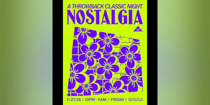 NOSTALGIA: A Throwback Classic Night