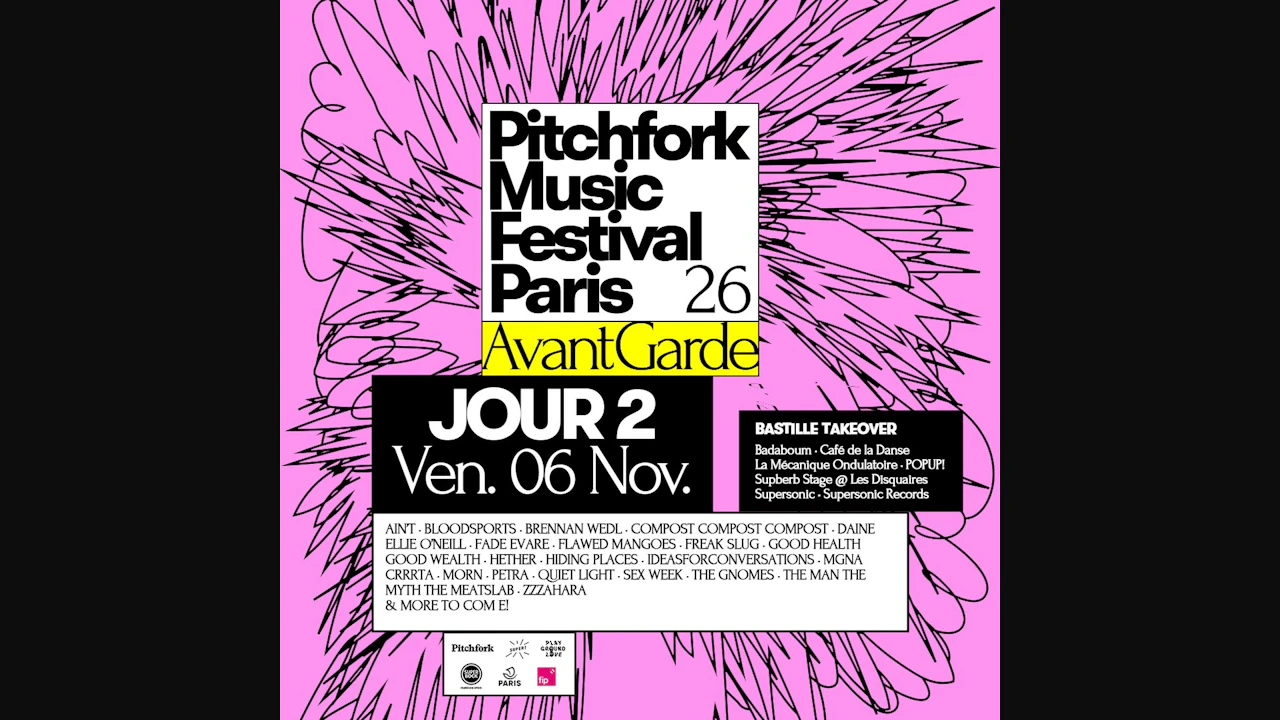 JOUR 2 - Pitchfork Avant-Garde 2026