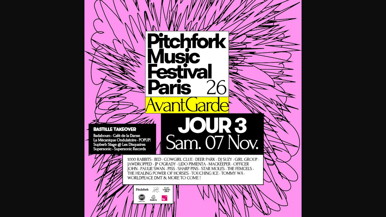 JOUR 3 - Pitchfork Avant-Garde 2026