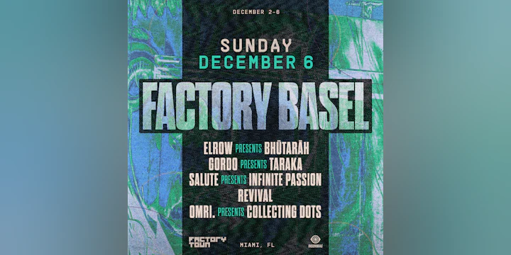 Factory Basel 2026 (Sunday Pass)