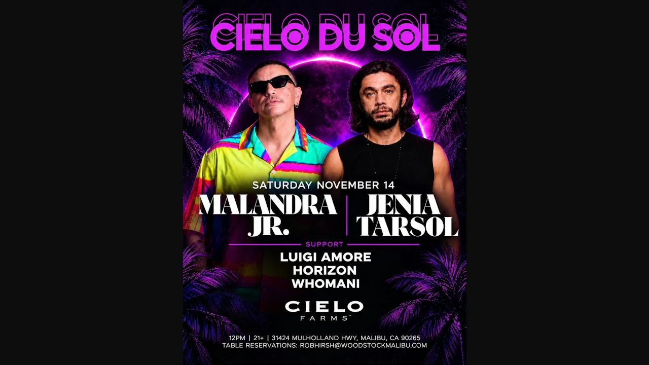 Jenia Tarsol + Malandra Jr. (Cielo du Sol in Malibu)