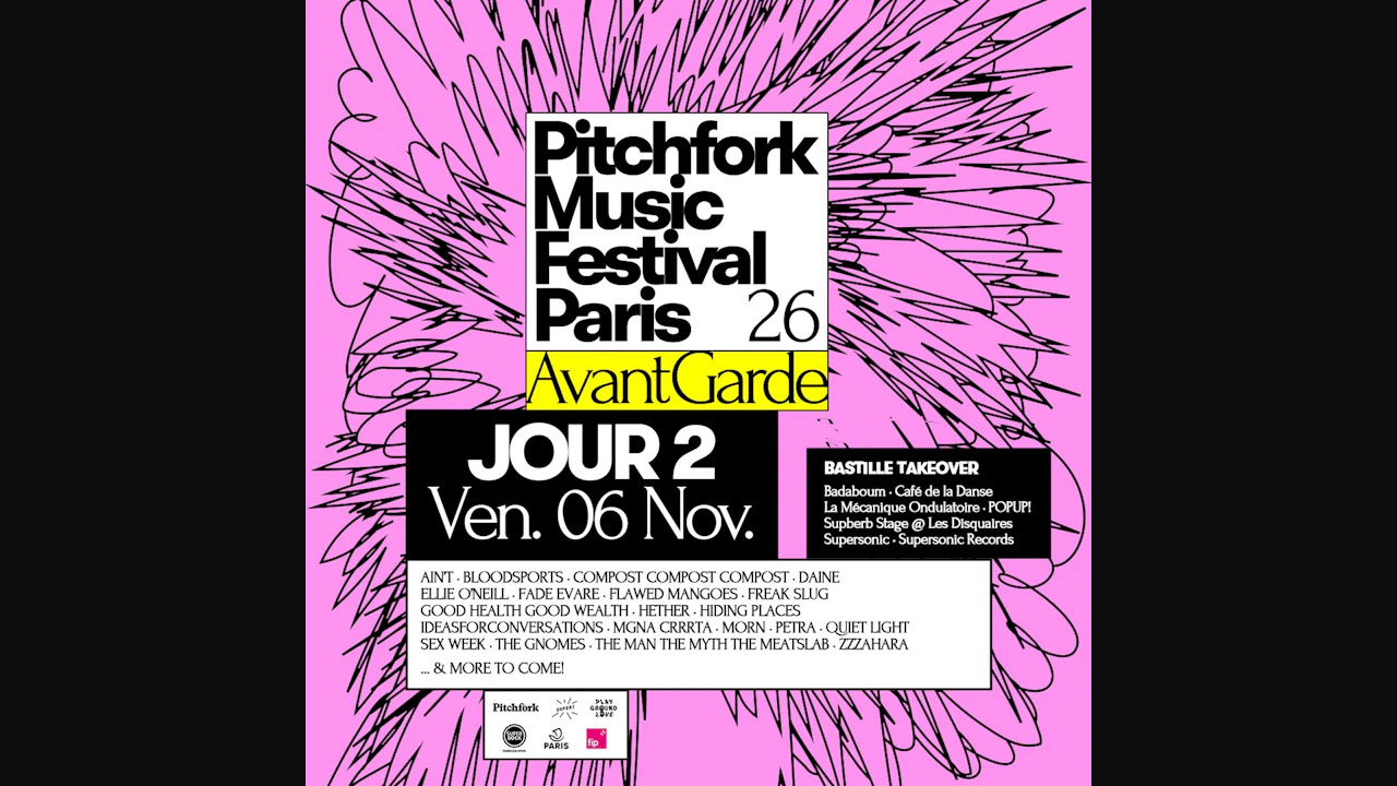 JOUR 2 - Pitchfork Avant-Garde 2026