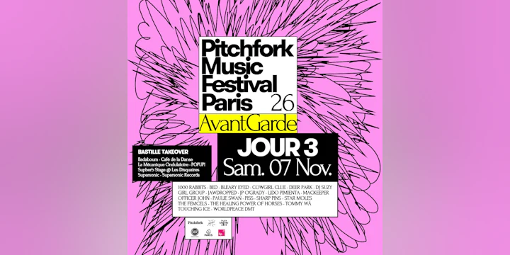 JOUR 3 - Pitchfork Avant-Garde 2026