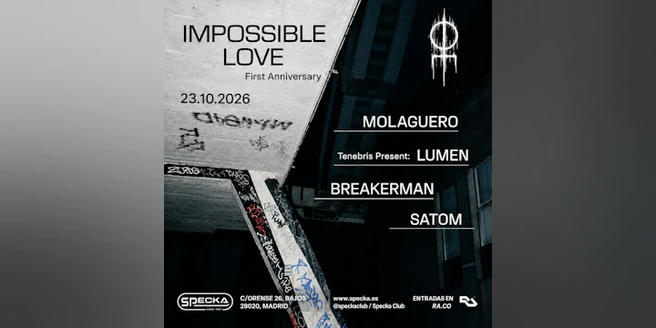 Impossible Love First Anniversary I Specka Club