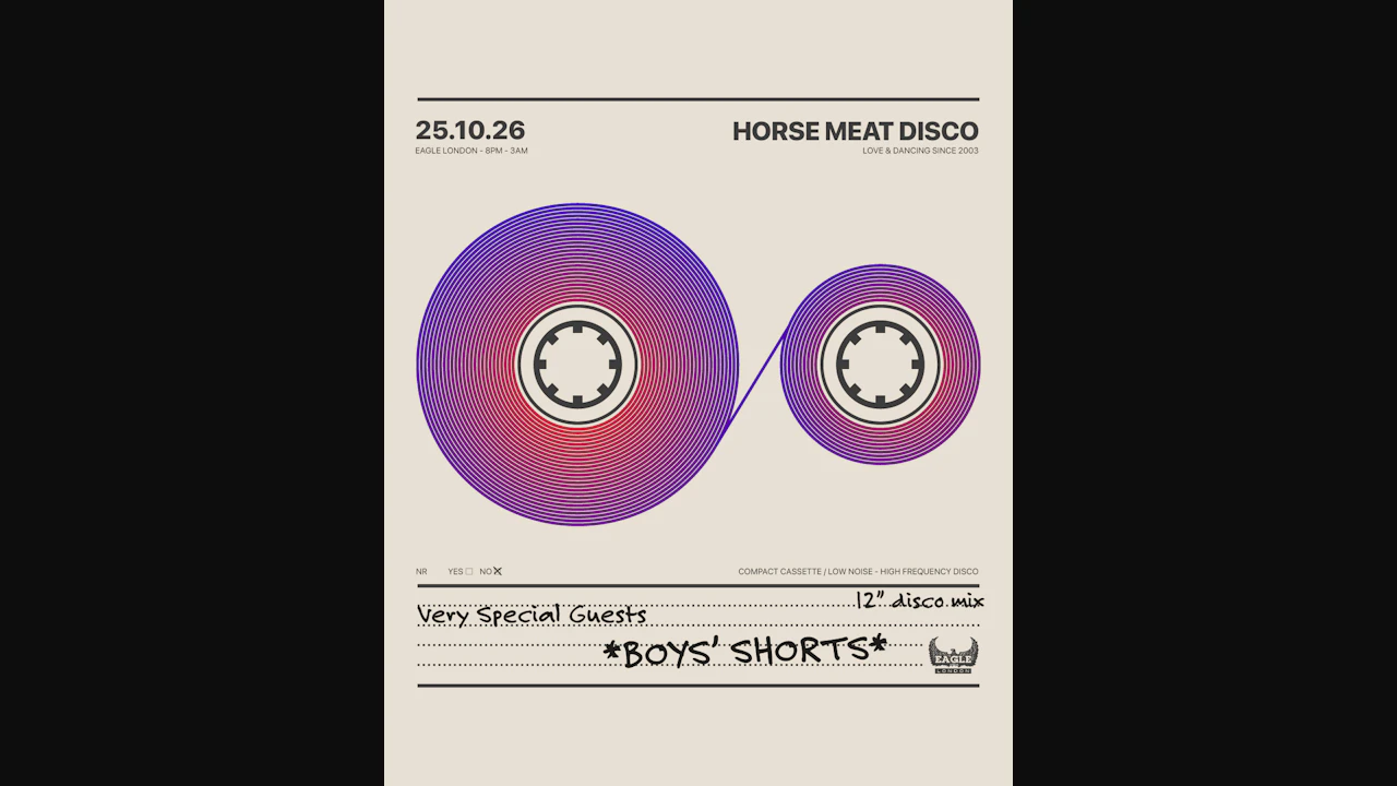 Horse Meat Disco at Eagle London