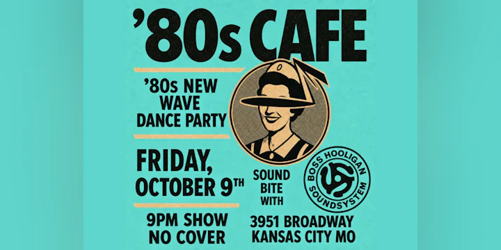 80's Cafe with Boss Hooligan Sound System
