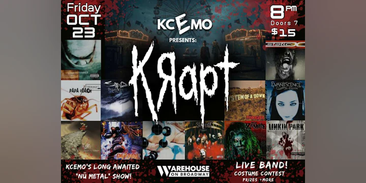 KCeMO: KRAPT Halloween Nü Metal